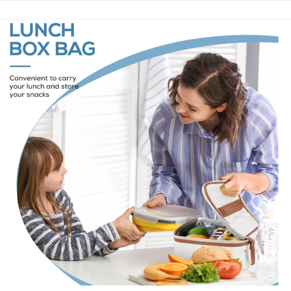 Lunch Bag for Men Women Insulated Lunch Box - Imagem 2
