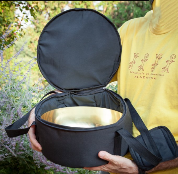 Tibetan 4-10 inch Meditation Yoga Singing Bowl bag - Image 3