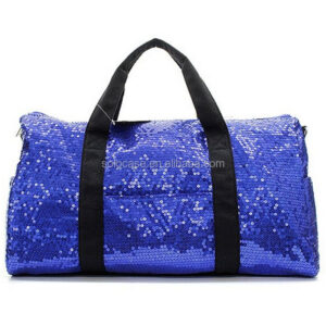 Sequin Girl Dance Duffle Bag for Kids and Teens Weekend and Travel Bag