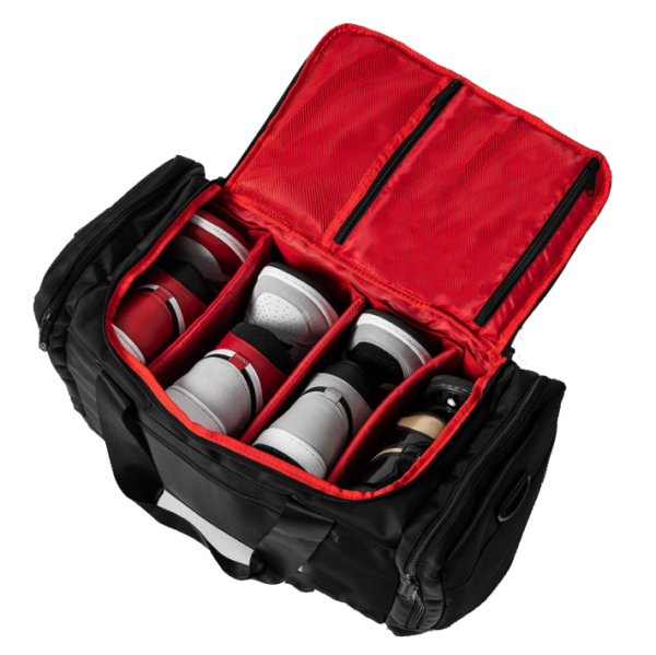 Sneaker Bag Sports Basketball Duffle Bag with Divider Divided Travel Bag