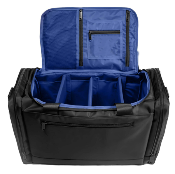 Sneaker Bag Sports Basketball Duffle Bag with Divider Divided Travel Bag - 画像 2