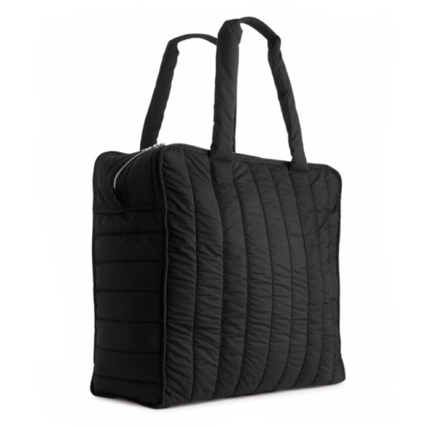 Large Quilted Nylon Padding Tote Bag Waterproof Casual Handbags Puffer Puffy Purses for Women Ladies