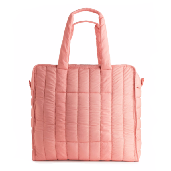 Large Quilted Nylon Padding Tote Bag Waterproof Casual Handbags Puffer Puffy Purses for Women Ladies - Image 5
