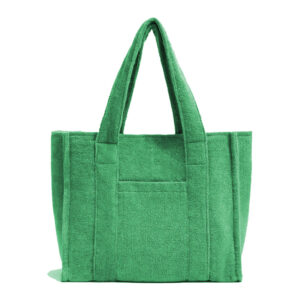 New Design Terry Large Capacity Terry Tote Bag Cotton Towel Beach Bag