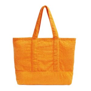 Terry Beach Bag for Women Reversible Towel Bag Perfect for the Beach Summer Shopper Bag