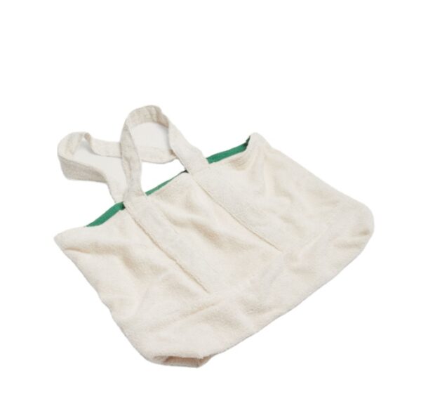Terry Beach Bag for Women Reversible Towel Bag Perfect for the Beach Summer Shopper Bag - Image 5