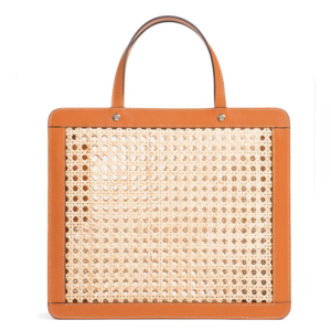 New Arrival Classic Rattan Bag Lady Hollow Out Rattan Straw Handbag Women Beach Tote Bag
