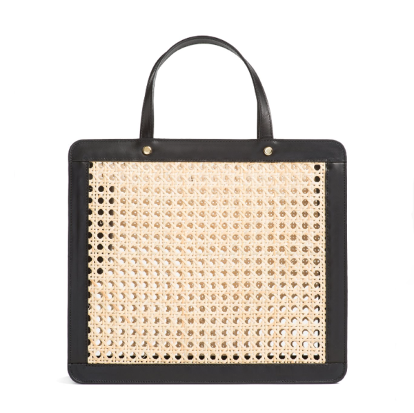 New Arrival Classic Rattan Bag Lady Hollow Out Rattan Straw Handbag Women Beach Tote Bag - Image 2