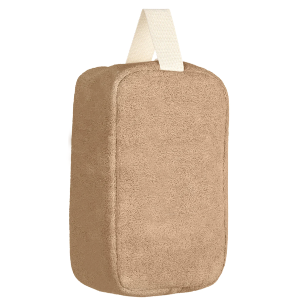 New Fashion Women Toweling Soft Fabric Cosmetic Bags Terry Cloth Travel Cosmetic Bag Insert Organizer - 画像 2