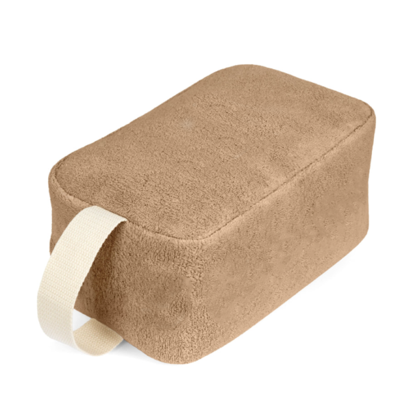 New Fashion Women Toweling Soft Fabric Cosmetic Bags Terry Cloth Travel Cosmetic Bag Insert Organizer - 画像 4