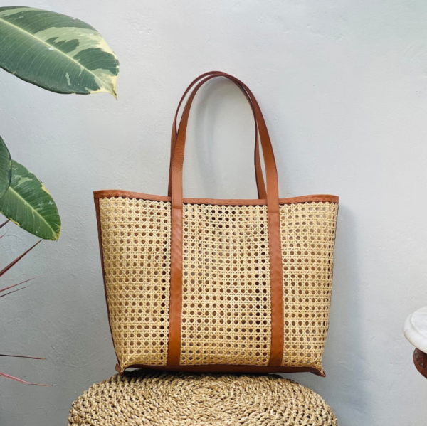 Straw Beach Tote for Women Summer Beach Bag Woven Tote Bag Handbags - 画像 6