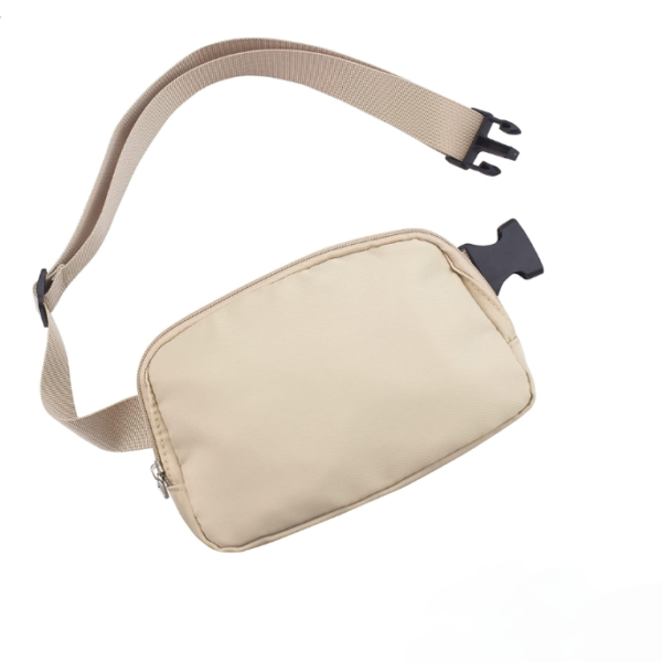 Fashion Strap Hip Belt Bag Unisex Black Hiking Water Proof Cross Body Fanny Pack Bum Zipper Waist Bag - Image 5
