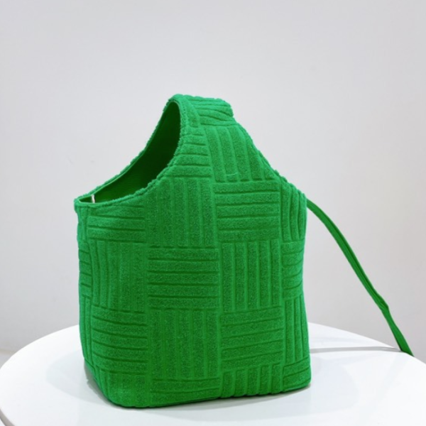 Reversible Totes Handbag Terry Towel Bag Beach Bag Large Capacity Custom Logo Terry Cloth Toweling Tote Bag - Image 5