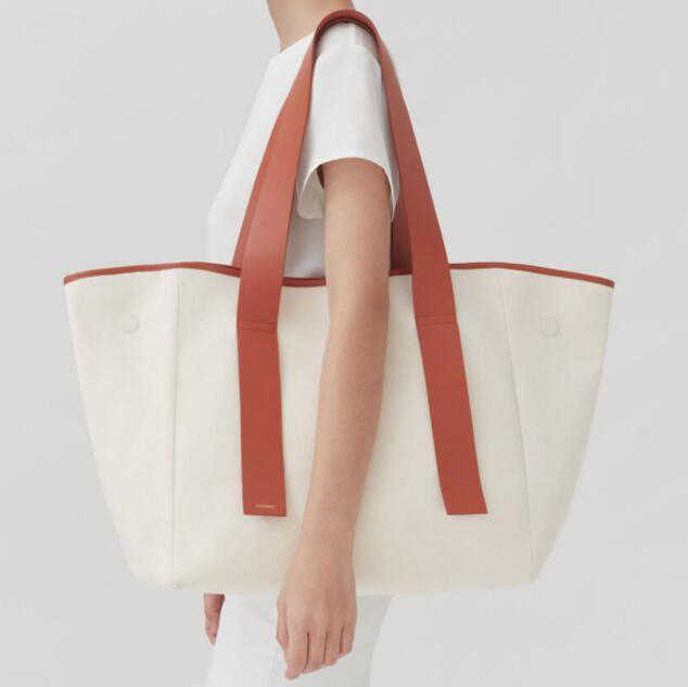 New Design Reusable Canvas Bag Grocery Shopping Cloth Bags Pu Handles - Изображение 5