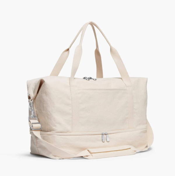 Women's Fashion Lightweight Expandable Double Shoulder Strap Large Capacity Travel Duffel Bag - 画像 2