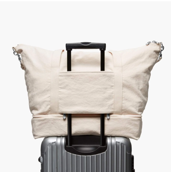 Women's Fashion Lightweight Expandable Double Shoulder Strap Large Capacity Travel Duffel Bag - 画像 3