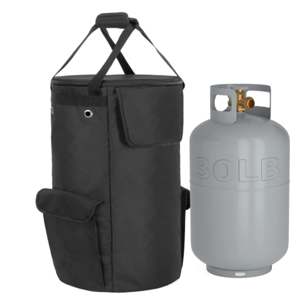 Custom Brand Outdoor 30 lb Propane Tank Dust Protect Cover Propane Gas Cylinder Carry Bag - 画像 2
