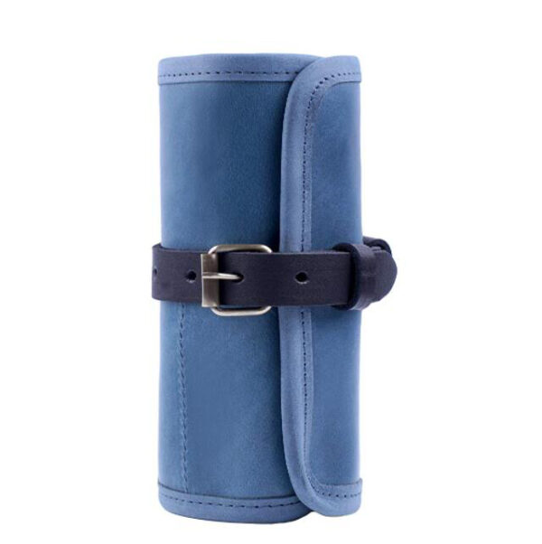 Custom Watch Storage Bag Leather Waterproof  Travel Watch Roll Organizer Holds up to 3 Watches - 画像 4