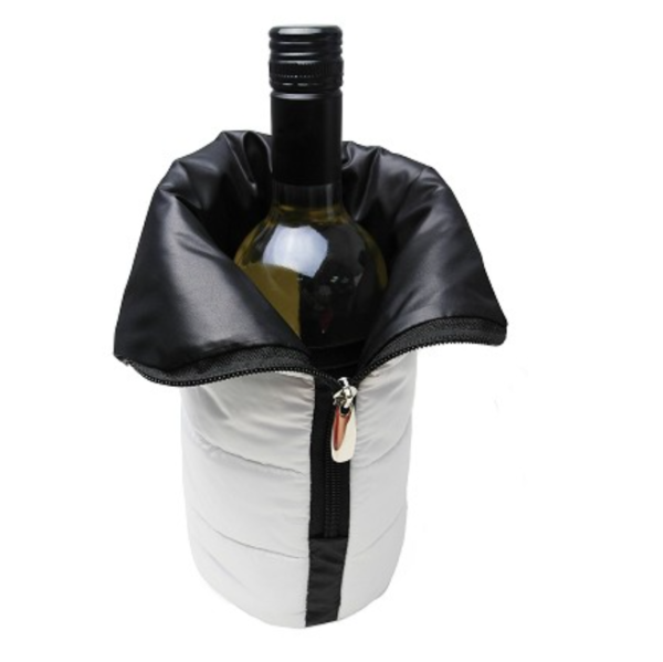 OEM Customization Freezable Interior and Insulated Exterior Single Wine Cooler Bag - Image 4