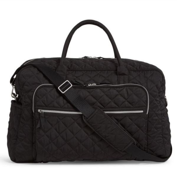 Luxury Quilted Travel Duffel Bag Waterproof Sports Gym Duffle Bag with Makeup Bag - 画像 2