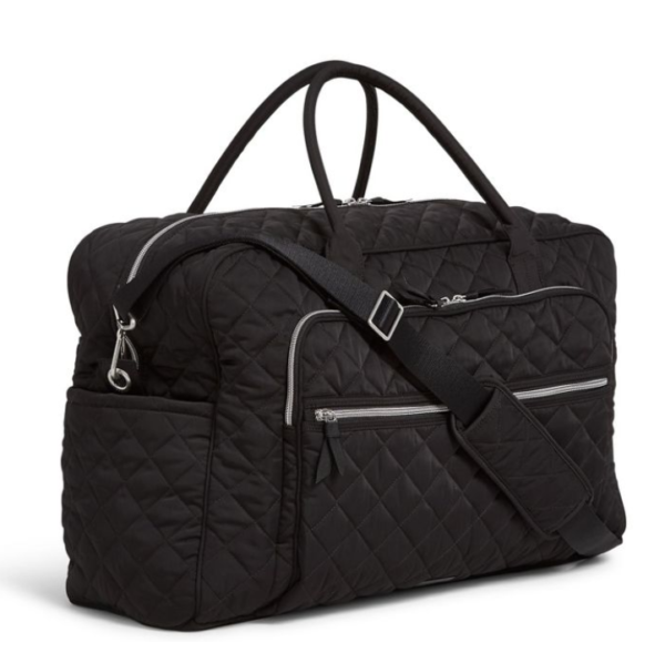 Luxury Quilted Travel Duffel Bag Waterproof Sports Gym Duffle Bag with Makeup Bag - 画像 3