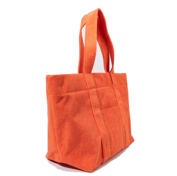 Terry Cloth Vintage Casual Tote Bags Women Hobo Crossbody Bag - 画像 2