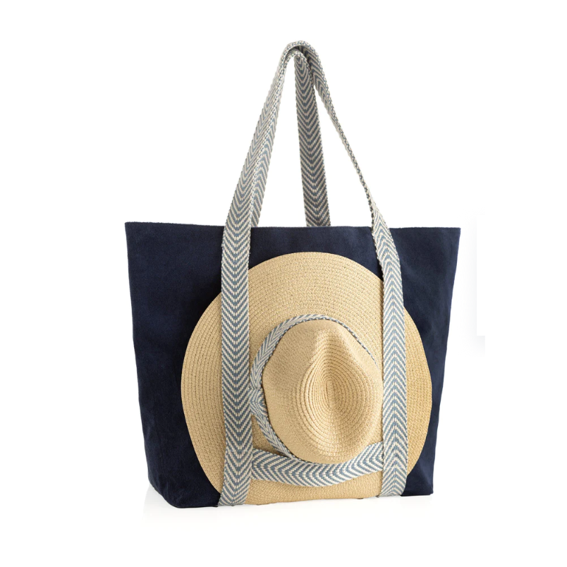 New Fashion Woman Outdoor Terry Cloth Hat Tote Bag Large Terry Tote Travel Carrying Bag
