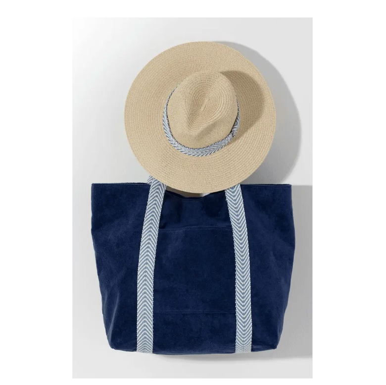 New Fashion Woman Outdoor Terry Cloth Hat Tote Bag Large Terry Tote Travel Carrying Bag - Image 5