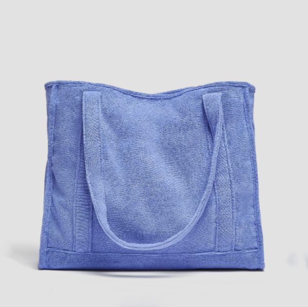 Heavy-duty Cotton Towel Tote Bag Trendy Towel Cloth Tote Bag Large Tote Bag - Image 3