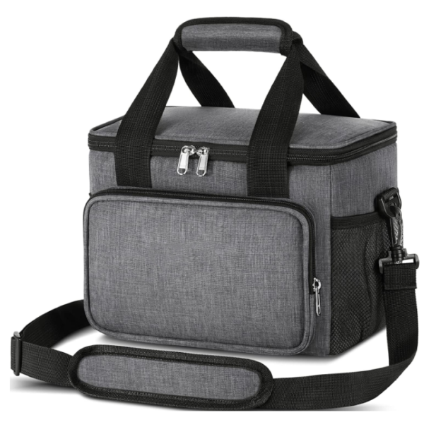Foldable Polyester Portable Soft Sided Cooler Bag Modern Picnic Lunch Bag - Image 3