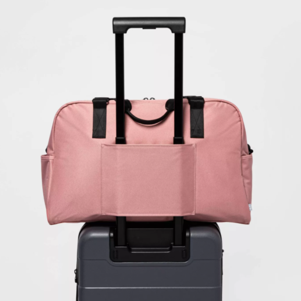 New Arrival New Design Women Linen Duffle Bags Large Canvas Gym Duffle Travel Bag - Bild 6
