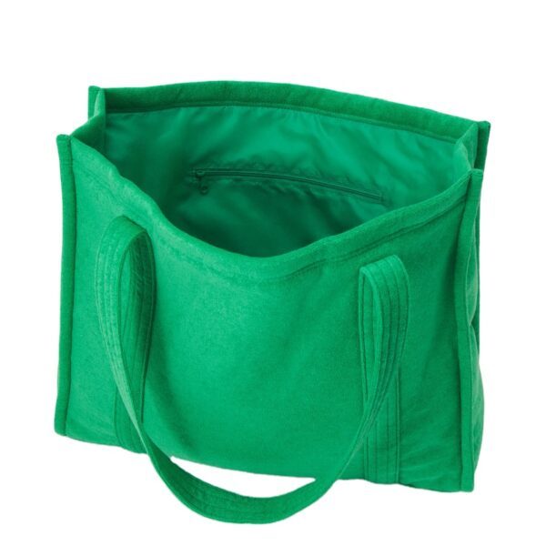 New Summer Terry Beach Bag Large Terry Women's Terry Cloth Beach Travel Toweling Tote Bag - Image 3