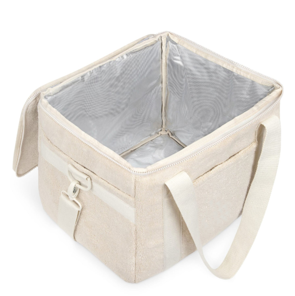 New Arrival Terry Cloth Lunch Tote Bag for School Thermal Insulated Lunch Bag Outdoor Picnic Cooler Bag - 画像 3