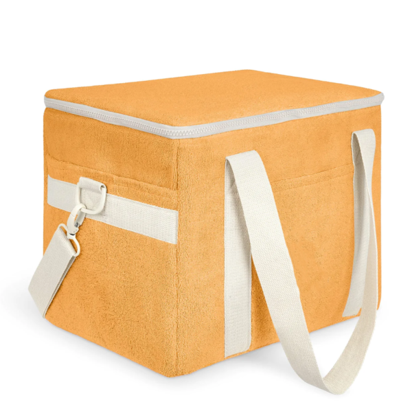 New Arrival Terry Cloth Lunch Tote Bag for School Thermal Insulated Lunch Bag Outdoor Picnic Cooler Bag - 画像 5