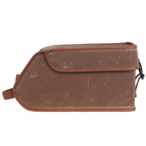 Bike Rear Bag Saddle Case Waxed Canvas Cooler Pack Insulated Storage Tail Box Motorcycle Luggage & Saddlebags