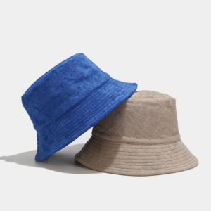 Unisex New Terry Cloth Bucket Hat Fisherman Hat for Adults for Casual Sports Fishing Outdoor Activities for Parties