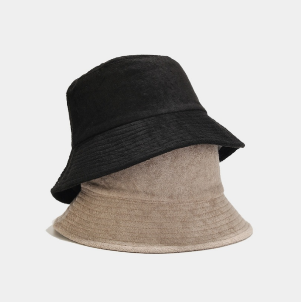 Unisex New Terry Cloth Bucket Hat Fisherman Hat for Adults for Casual Sports Fishing Outdoor Activities for Parties - Image 2