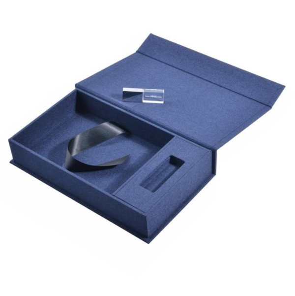 Wholesale Customization Photo Prints Storage Display Jewelry Packaging Gift Box Linen Paper Box Bag - 영상 2