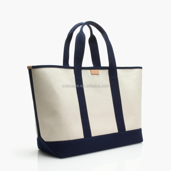 Canvas Weekend Bag Perfect for Overnight - 画像 2