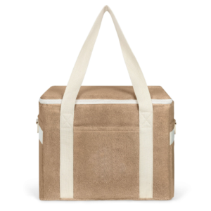 Terry Cloth Large Cooler Bag Collapsible 24 Can Insulated Bags Leakproof Terry Lunch Cooler Tote