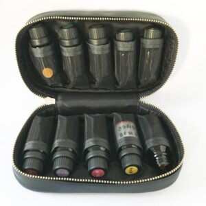 Essential Oil Carrying Bag 5ml 10ml Bottles Travel Storage Zipper Pouch Case