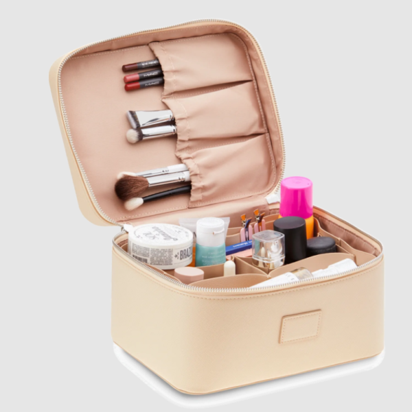 Pu Leather Travel Makeup Bag,Stagiant Make up Bag - 영상 6