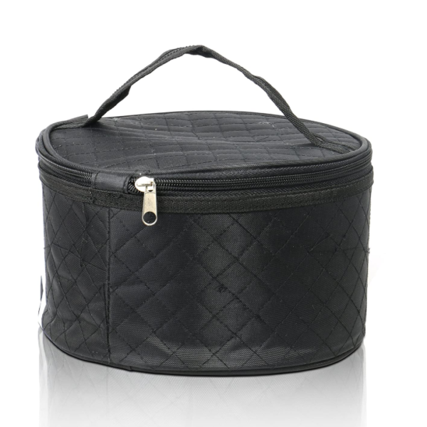 Quilted Nylon Travel Carry Case for Wigs with Interior Mirror - 영상 2
