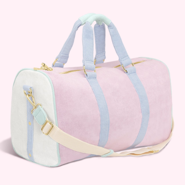 Terry Classic Duffle Bag Terry Cloth Travel Outdoor Weekend Bag - Image 2
