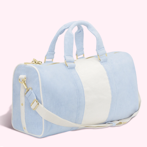 Terry Classic Duffle Bag Terry Cloth Travel Outdoor Weekend Bag - Image 5