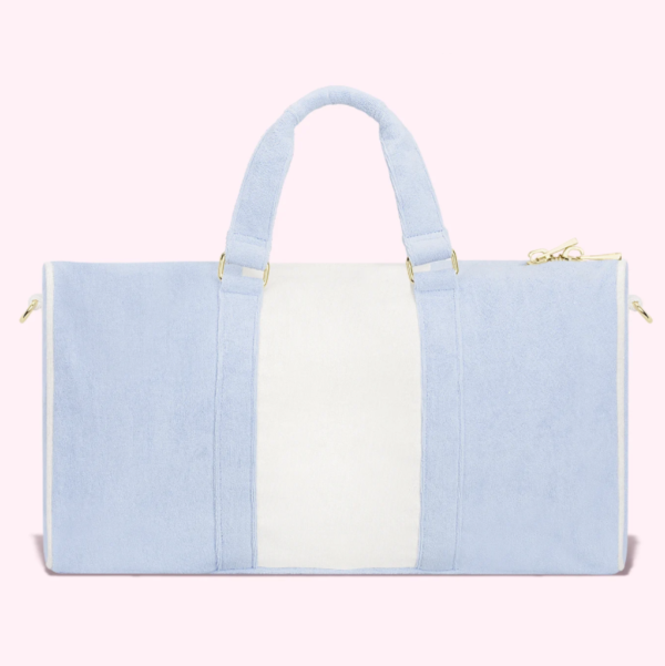 Terry Classic Duffle Bag Terry Cloth Travel Outdoor Weekend Bag - Image 6