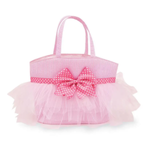 Seersucker and Tulle Duffel Tote Bag for the Ultimate Ballerina