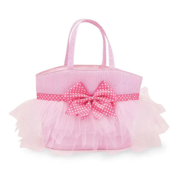 Seersucker and Tulle Duffel Tote Bag for the Ultimate Ballerina