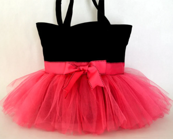Seersucker and Tulle Duffel Tote Bag for the Ultimate Ballerina - Изображение 3