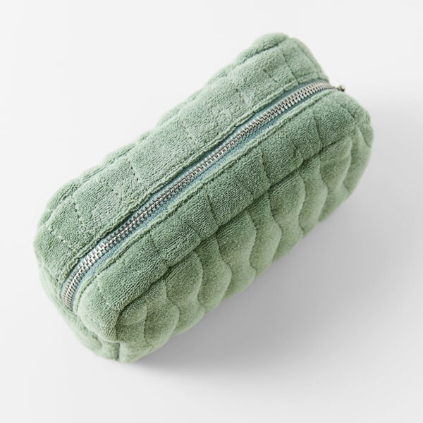 Towel-effect Toiletry Bag With Zip Fastening - Image 3